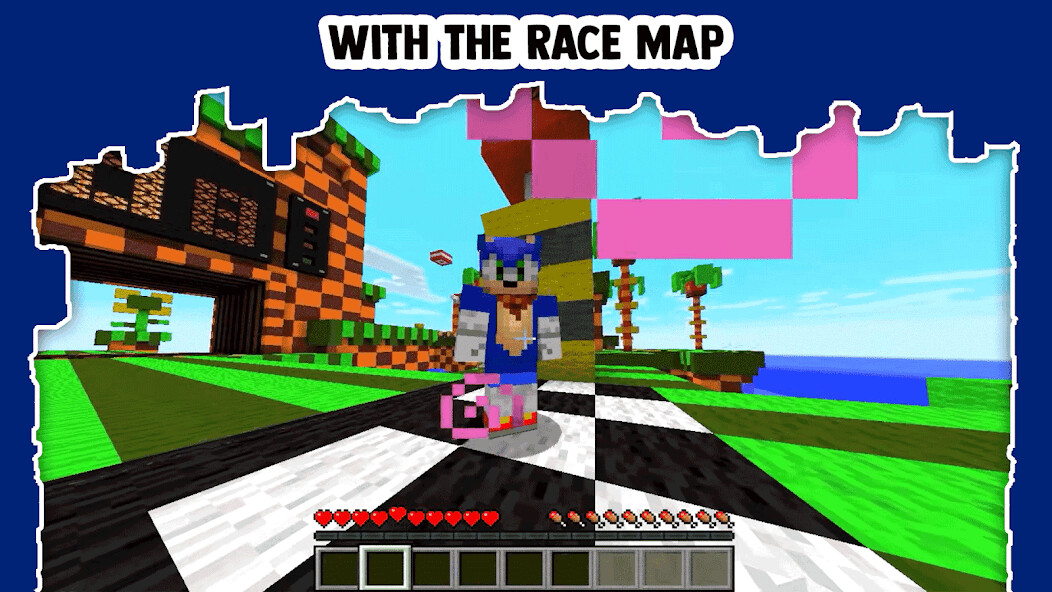 Run android online APK Mod Sonik addon skin for mcpe from MyAndroid or emulate Mod Sonik addon skin for mcpe using MyAndroid