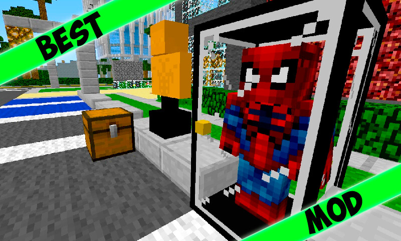 Run android online APK Mod Super Heroes for Minecraft from MyAndroid or emulate Mod Super Heroes for Minecraft using MyAndroid