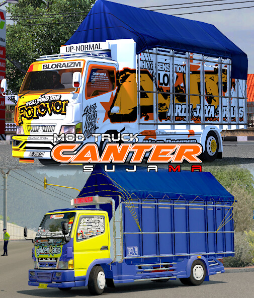 Run android online APK Mod Truck Canter Sujama from MyAndroid or emulate Mod Truck Canter Sujama using MyAndroid