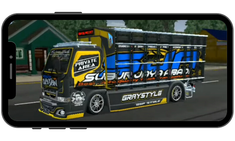Run android online APK Mod Truk Bussid Full Strobo from MyAndroid or emulate Mod Truk Bussid Full Strobo using MyAndroid