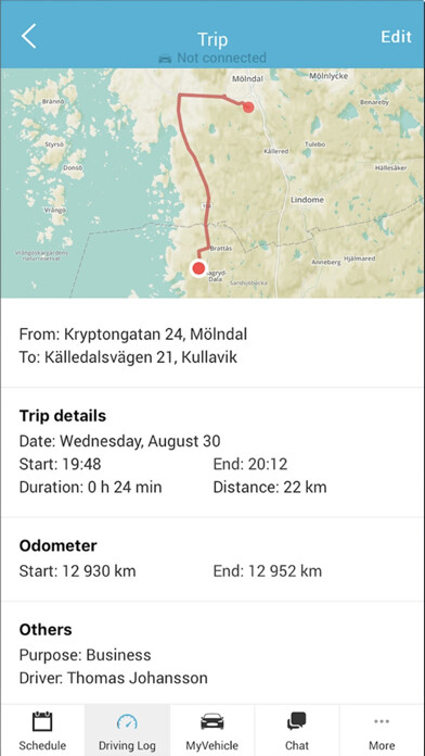 Emulate iPhone app ModulFleet using MyAndroid