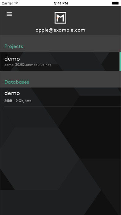 Emulate iPhone app Modulus App using MyAndroid