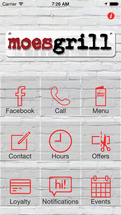 Emulate iPhone app Moes Grill Antrim using MyAndroid Emulate iPhone app Moes Grill Antrim using MyAndroid