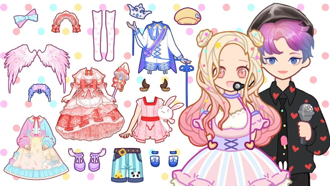 Run android online APK Moe:Superstar dress up from MyAndroid or emulate Moe:Superstar dress up using MyAndroid