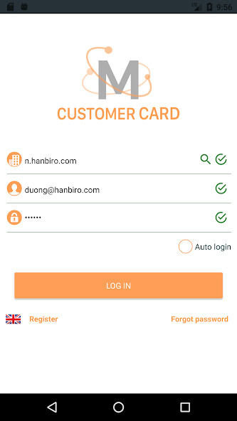 Run android online APK Moffice Customer Card from MyAndroid or emulate Moffice Customer Card using MyAndroid