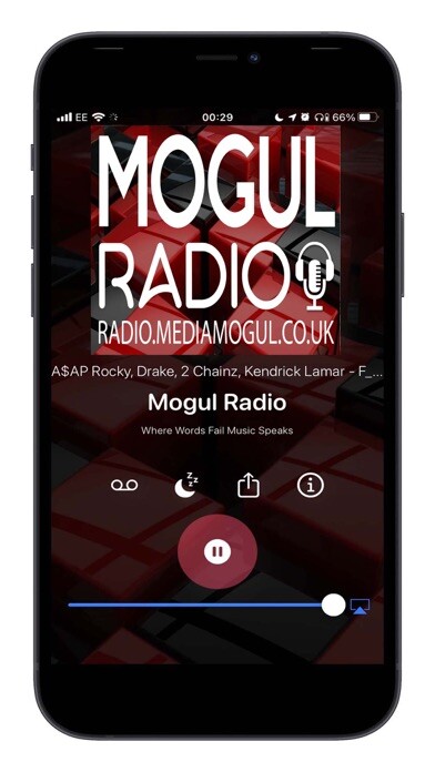 Emulate iPhone app Mogul Radio using MyAndroid Emulate iPhone app Mogul Radio using MyAndroid