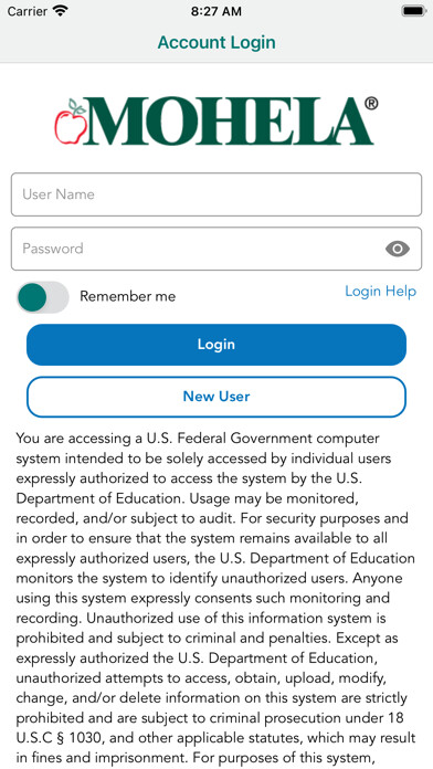 Emulate iPhone app MOHELA using MyAndroid