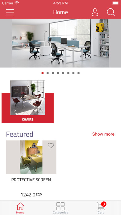 Emulate iPhone app Mohm Furniture using MyAndroid Emulate iPhone app Mohm Furniture using MyAndroid