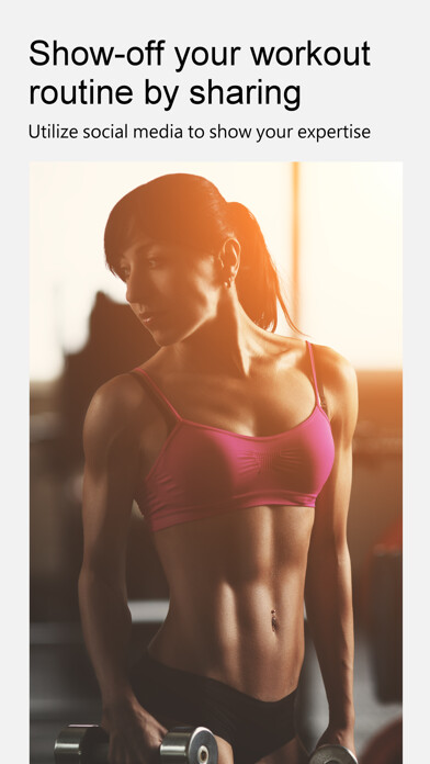 Emulate iPhone app MoHot Workout Planner Gym Log using MyAndroid