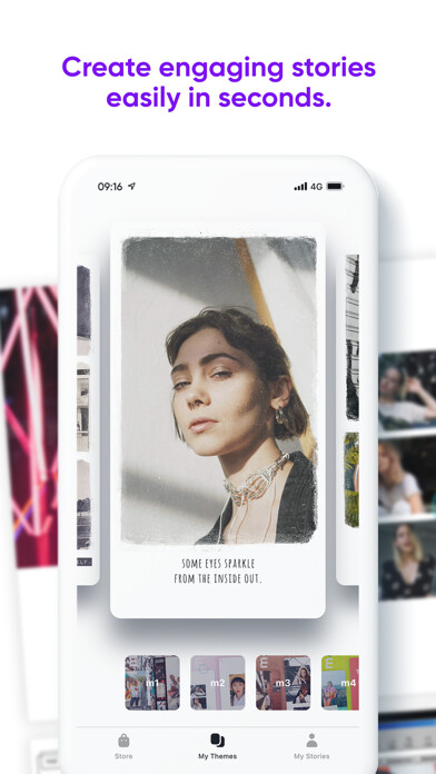 Emulate iPhone app moi - create stories using MyAndroid Emulate iPhone app moi - create stories using MyAndroid