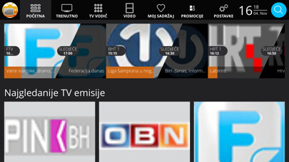 Emulate iPhone app MojaTV - BH Telecom using MyAndroid Emulate iPhone app MojaTV - BH Telecom using MyAndroid