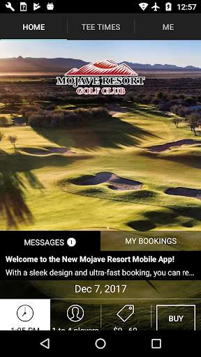 Run android online APK Mojave Resort Golf Tee Times from MyAndroid or emulate Mojave Resort Golf Tee Times using MyAndroid