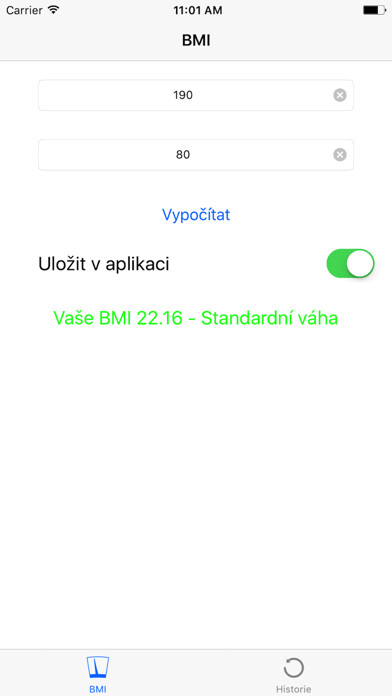 Emulate iPhone app MojeBMI using MyAndroid Emulate iPhone app MojeBMI using MyAndroid