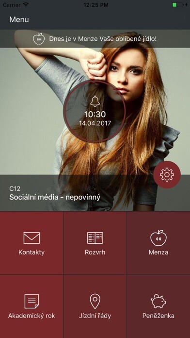 Emulate iPhone app Moje CZU using MyAndroid