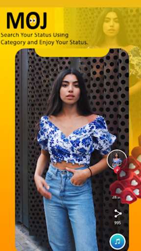 Run android online APK Moje Moj - Indian Short Video Player from MyAndroid or emulate Moje Moj - Indian Short Video Player using MyAndroid