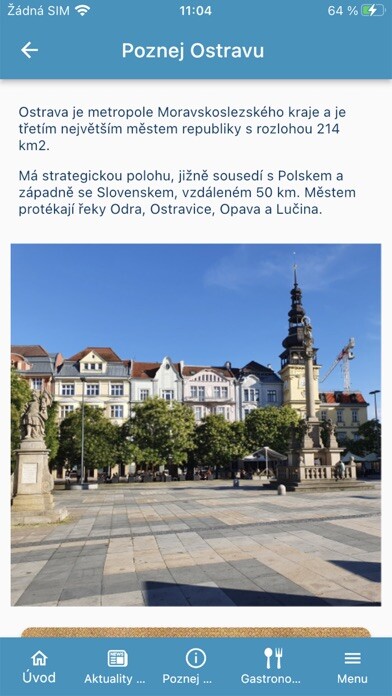 Emulate iPhone app Moje Ostrava using MyAndroid Emulate iPhone app Moje Ostrava using MyAndroid