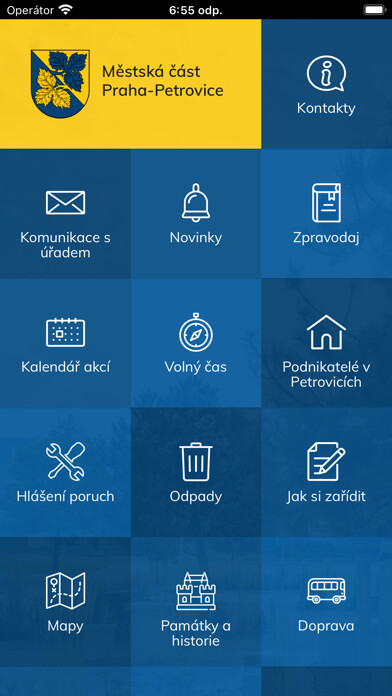 Emulate iPhone app Moje Petrovice using MyAndroid Emulate iPhone app Moje Petrovice using MyAndroid