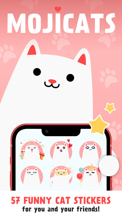 Emulate iPhone app Moji Cats using MyAndroid