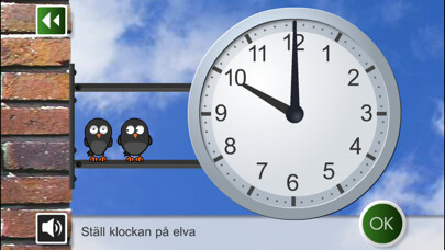 Emulate iPhone app Moji Klockis Svenska using MyAndroid