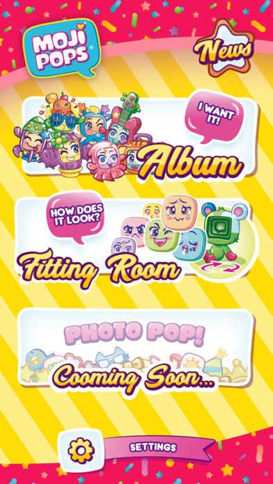 Emulate iPhone app Mojipops using MyAndroid