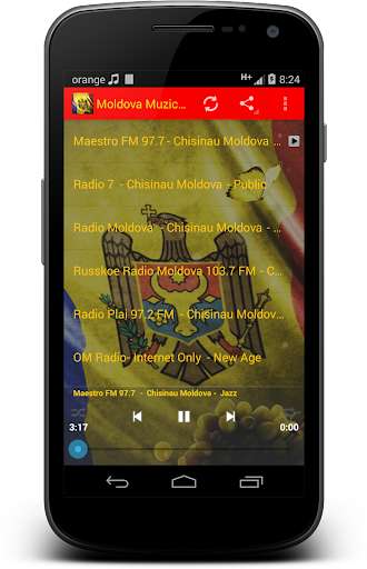 Run android online APK Moldova Muzica Online from MyAndroid or emulate Moldova Muzica Online using MyAndroid