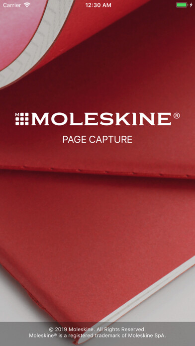 Emulate iPhone app Moleskine Page Camera using MyAndroid