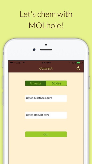 Emulate iPhone app MOLhole: Convert, Balance, Stoich using MyAndroid Emulate iPhone app MOLhole: Convert, Balance, Stoich using MyAndroid