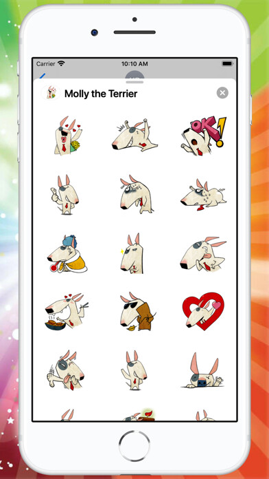 Emulate iPhone app Molly the Terrier using MyAndroid Emulate iPhone app Molly the Terrier using MyAndroid