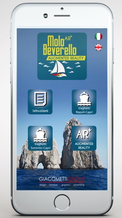 Emulate iPhone app Molo Beverello AR using MyAndroid