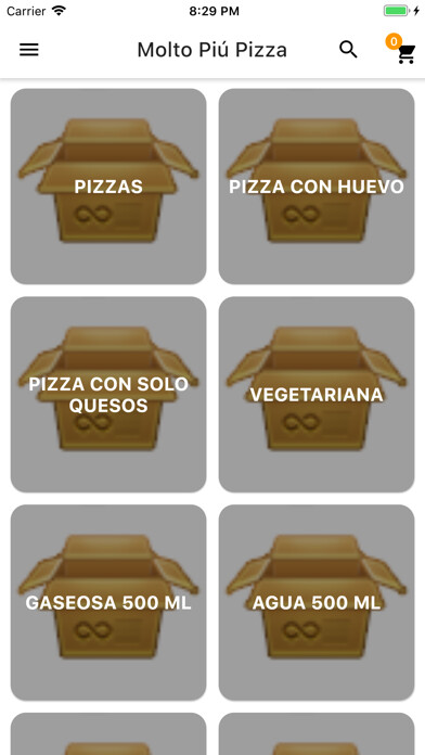Emulate iPhone app Molto Piú Pizza using MyAndroid Emulate iPhone app Molto Piú Pizza using MyAndroid