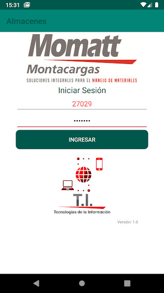 Run android online APK MOMATT ALMACENES from MyAndroid or emulate MOMATT ALMACENES using MyAndroid