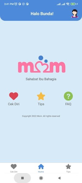 Run android online APK MOM - Deteksi Resiko Hamil from MyAndroid or emulate MOM - Deteksi Resiko Hamil using MyAndroid