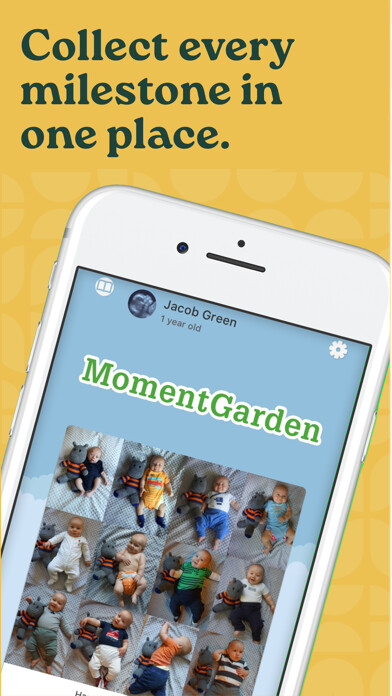 Emulate iPhone app Moment Garden: Your Baby Album using MyAndroid