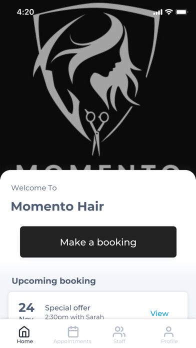Emulate iPhone app Momento Hair using MyAndroid Emulate iPhone app Momento Hair using MyAndroid