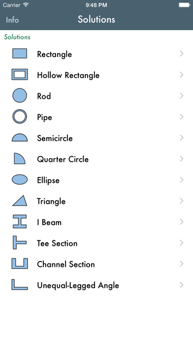 Emulate iPhone app Moments of Inertia using MyAndroid