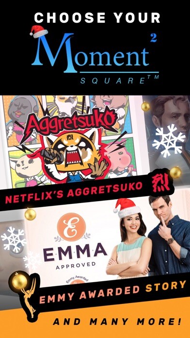 Emulate iPhone app MomentSQ™ Aggretsuko Christmas using MyAndroid Emulate iPhone app MomentSQ™ Aggretsuko Christmas using MyAndroid