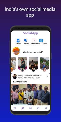 Run android online APK Momentum - Indian Social Media App from MyAndroid or emulate Momentum - Indian Social Media App using MyAndroid