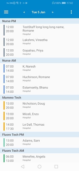Emulate iPhone app Momentum Scheduling using MyAndroid Emulate iPhone app Momentum Scheduling using MyAndroid
