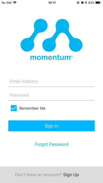 Emulate iPhone app Momentum Smart Thermostat using MyAndroid
