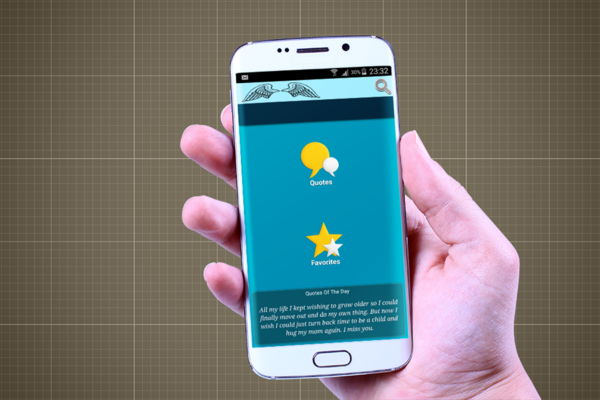 Emulate Android APK Mom in heaven quotes