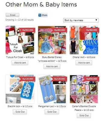 Emulate Android APK Mommy Baby Shop