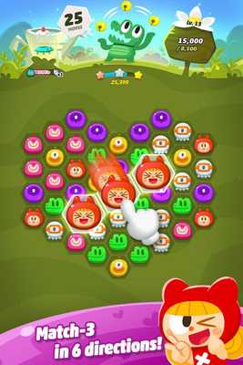 Emulate Android APK Momo Pop : Match 3 Hexa Blast!