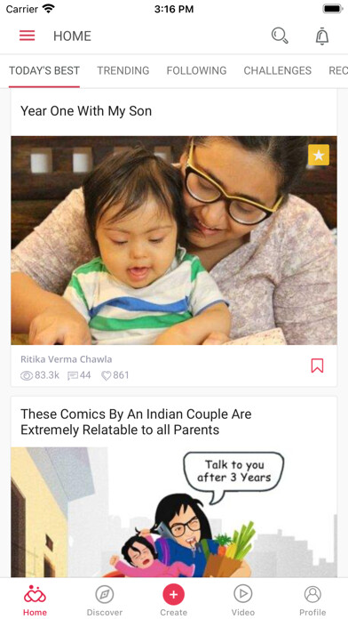 Emulate iPhone app Momspresso- Mom Blogs & Groups using MyAndroid Emulate iPhone app Momspresso- Mom Blogs & Groups using MyAndroid