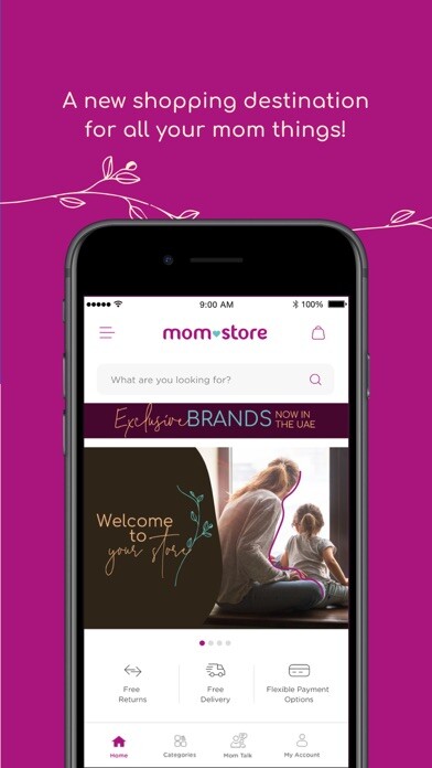 Emulate iPhone app Mom Store using MyAndroid