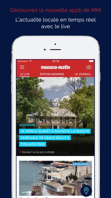 Emulate iPhone app Monaco-Matin using MyAndroid Emulate iPhone app Monaco-Matin using MyAndroid