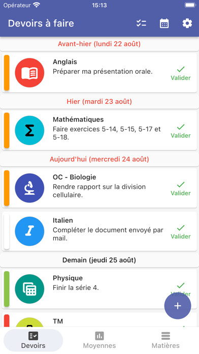 Emulate iPhone app Mon Année Scolaire using MyAndroid Emulate iPhone app Mon Année Scolaire using MyAndroid