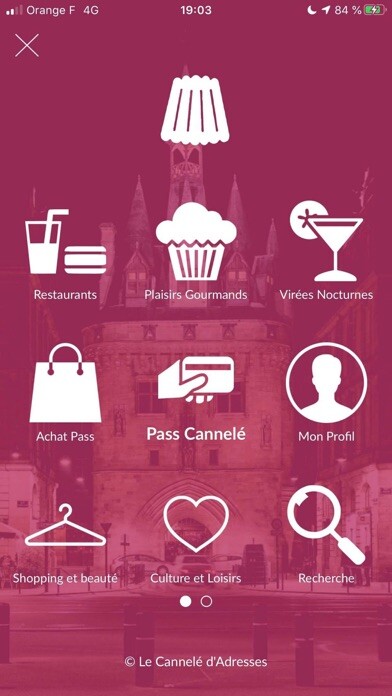 Emulate iPhone app Mon Appli Cannelé using MyAndroid