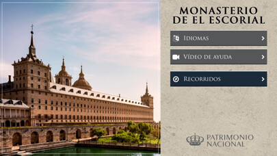 Emulate iPhone app Monasterio El Escorial using MyAndroid