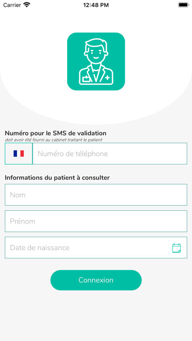 Emulate iPhone app Mon Cabinet Dentaire using MyAndroid Emulate iPhone app Mon Cabinet Dentaire using MyAndroid