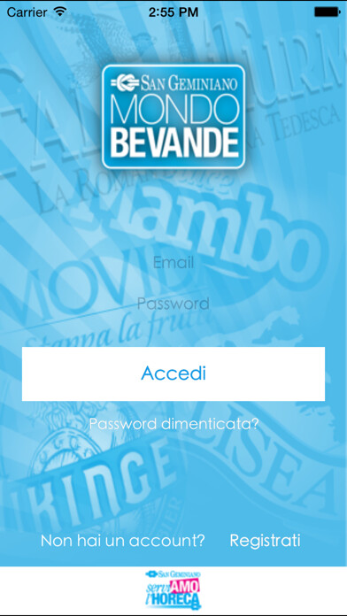 Emulate iPhone app Mondo Bevande San Geminiano using MyAndroid Emulate iPhone app Mondo Bevande San Geminiano using MyAndroid